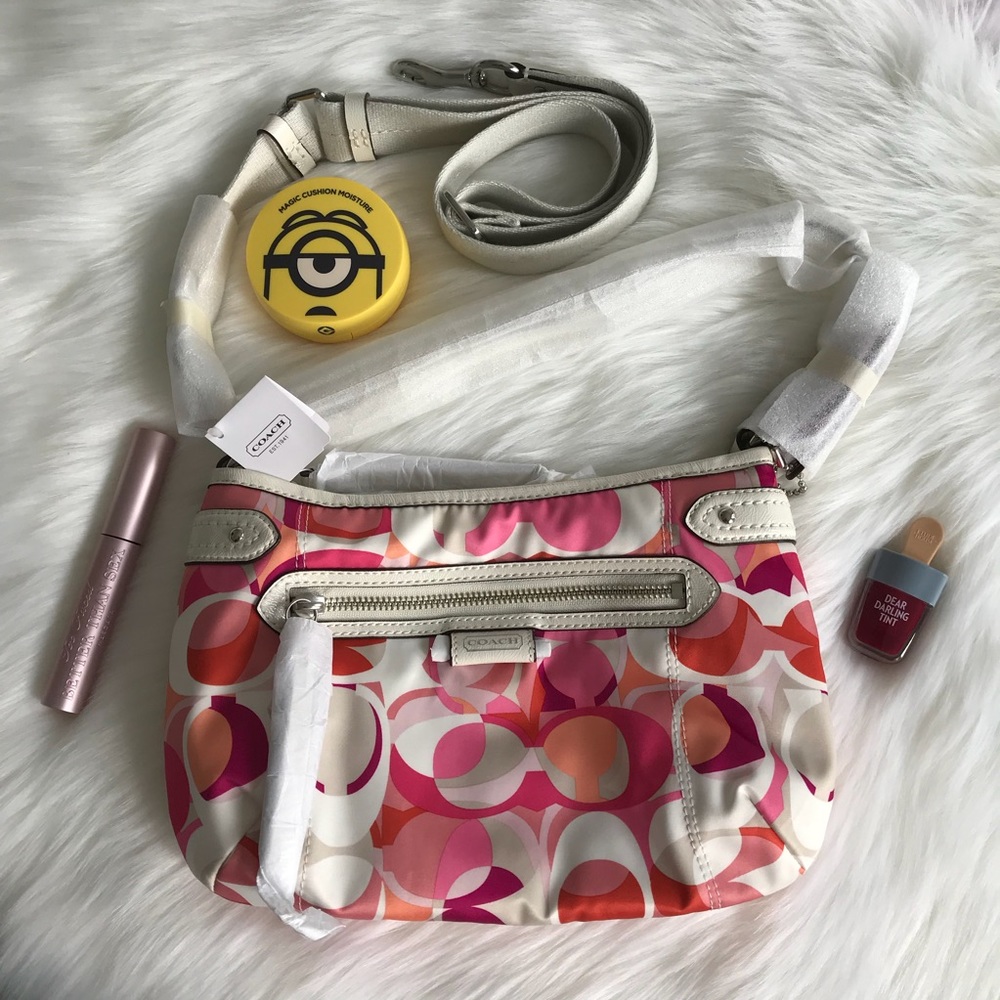 COACH F24025 DAISY KALEIDOSCOPE PRINT CROSSBODY